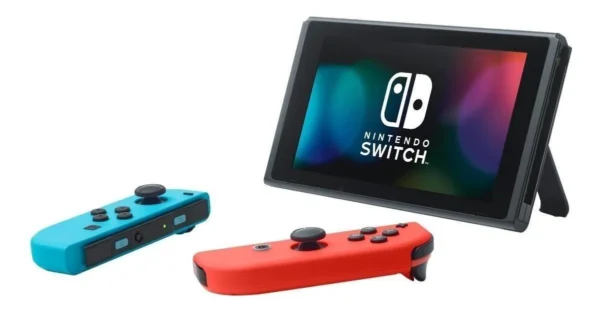 Nintendo Switch Neon Blue And Neon Red Joycon. Color Rojo - Image 3